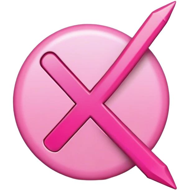 pink check mark emoji