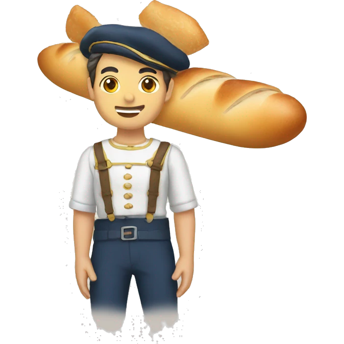 french bagette emoji