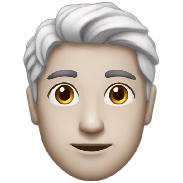 كلب احمر يضحك emoji