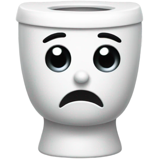 Skibidi toilet crying emoji