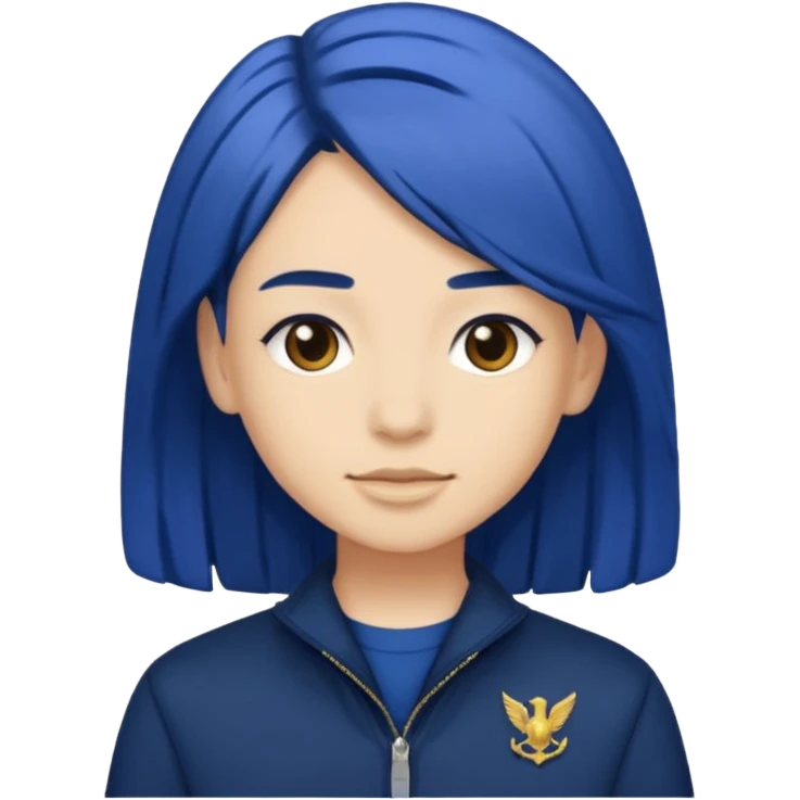 Navy blue KATSEYE emoji