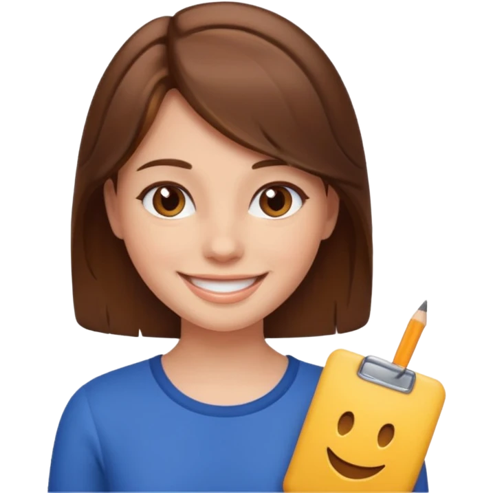 brown haired girl emoji