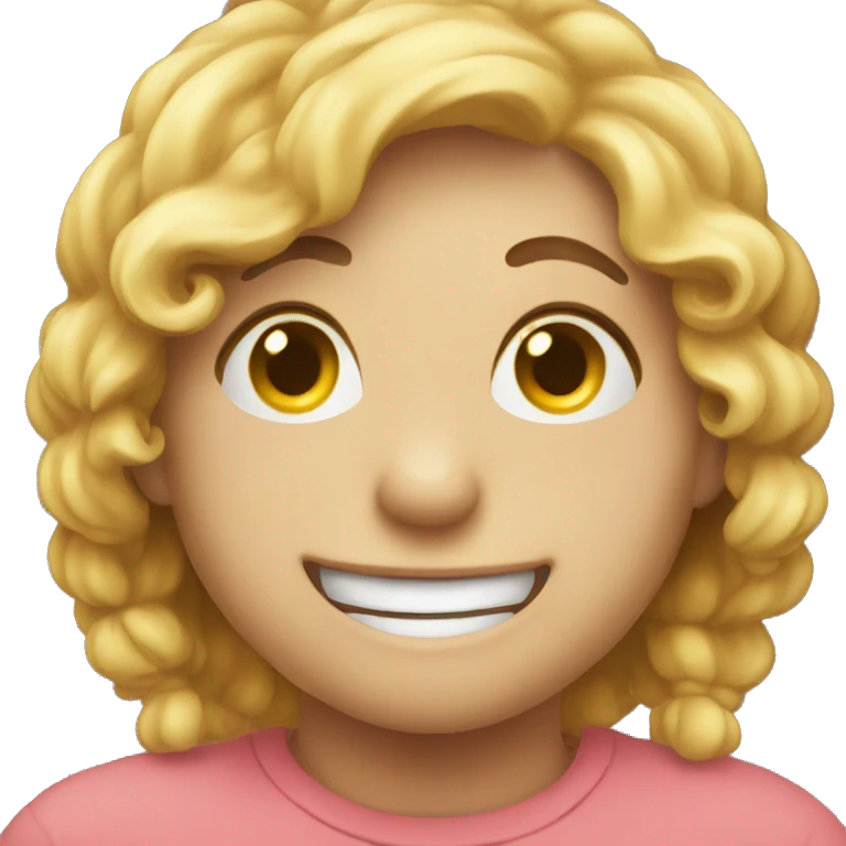 smiley in love emoji