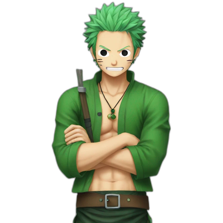 zoro one piece emoji