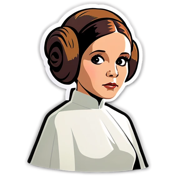 Princess Leia  emoji