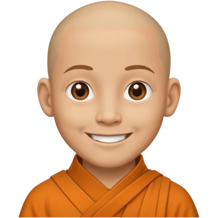 emoji of a monk emoji