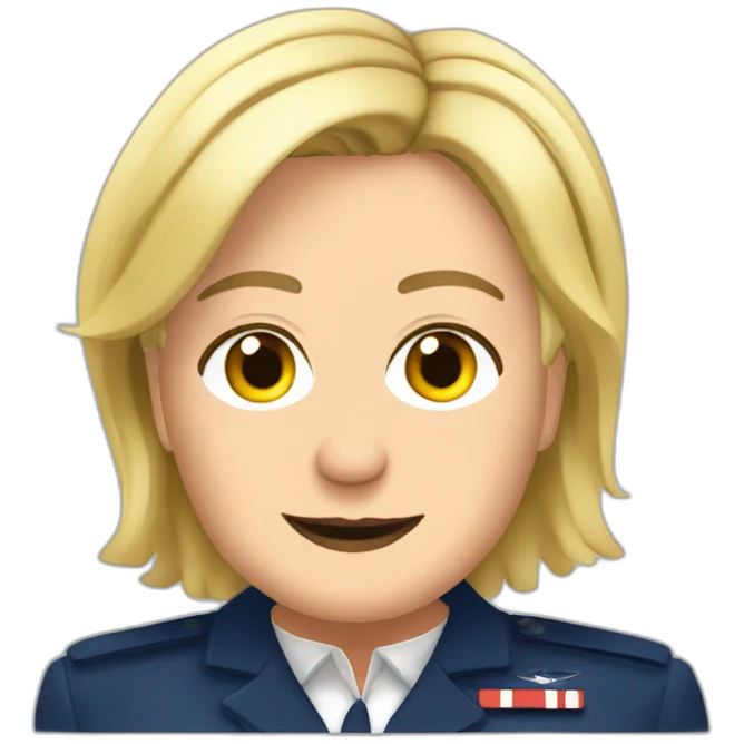 Marine le pen  emoji
