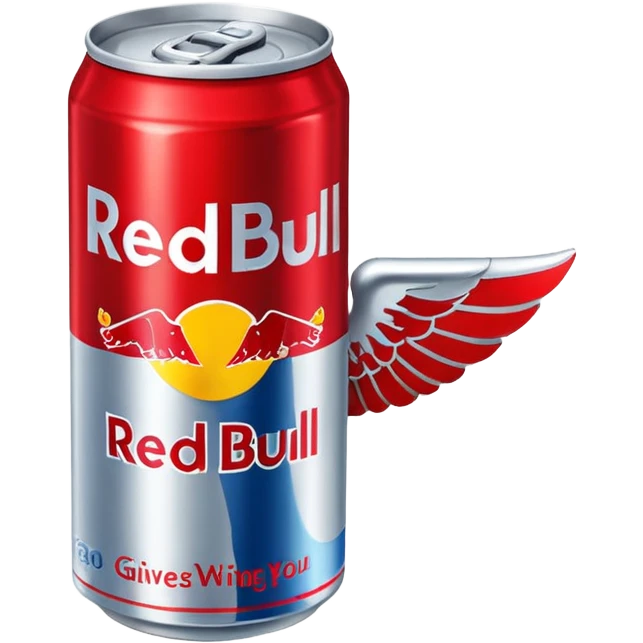 a red bull can that says a cool girlfriend gives you wings emoji