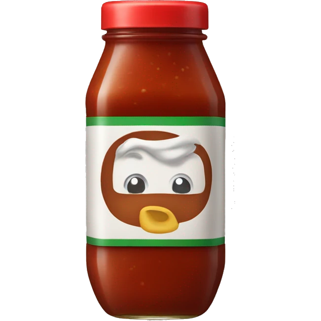 A square jar of sauce  emoji