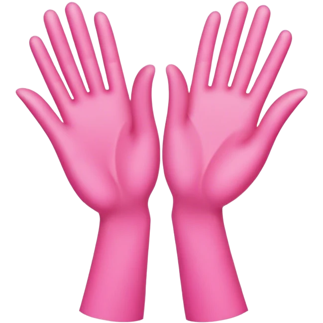 pink hands clapping emoji