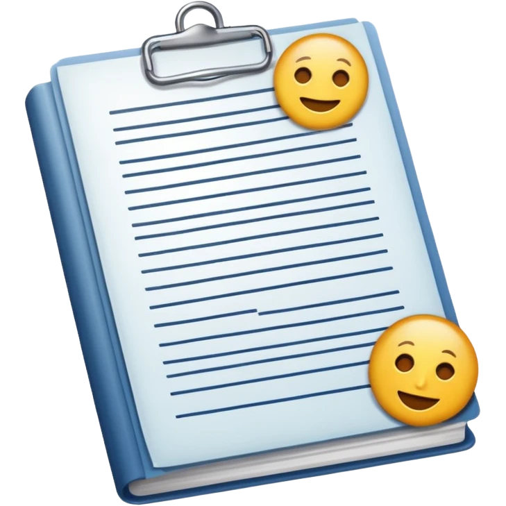 assurance document  emoji