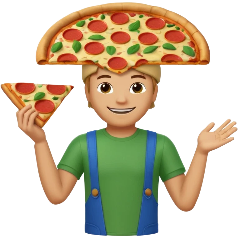 Roblox classic "Noob's avatar with a pizza on its head emoji