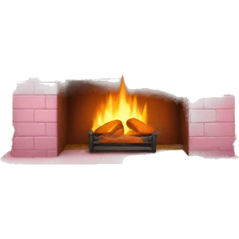 Winter Pink FirePlace emoji