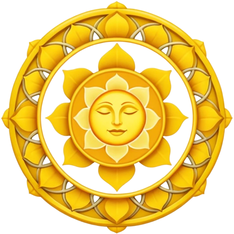 Solar plexus chakra emoji
