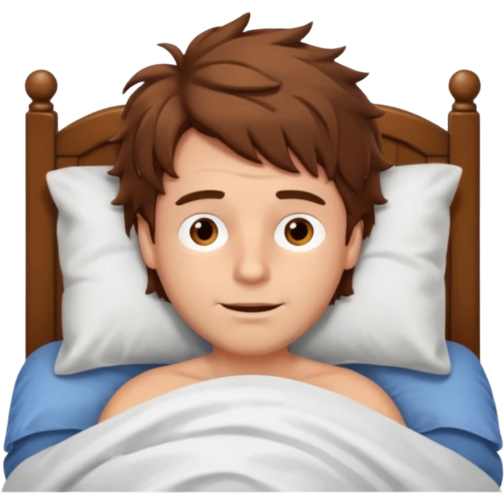 Fred in bed emoji