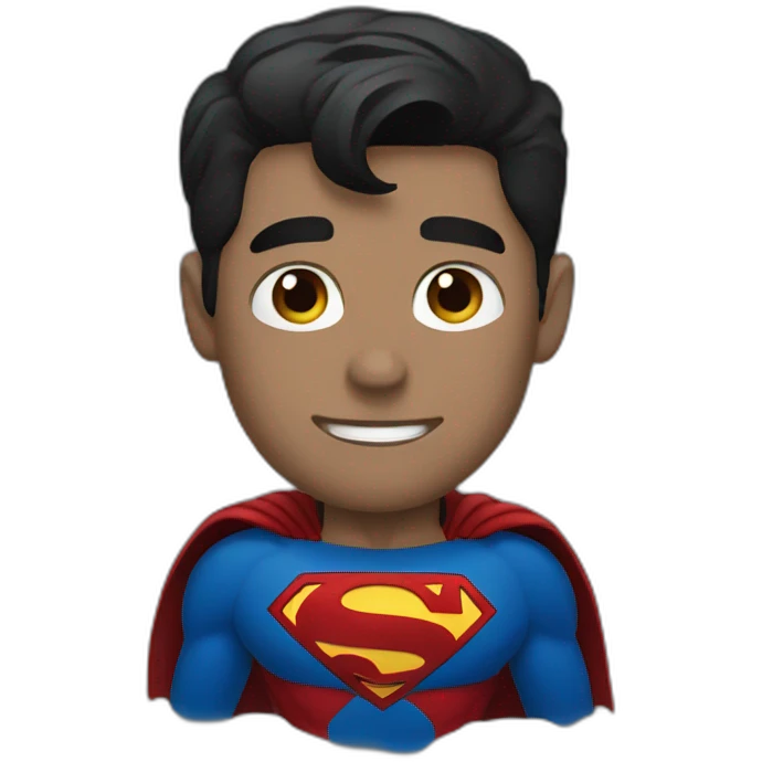 dark superman emoji