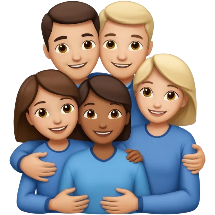 Family hug emoji