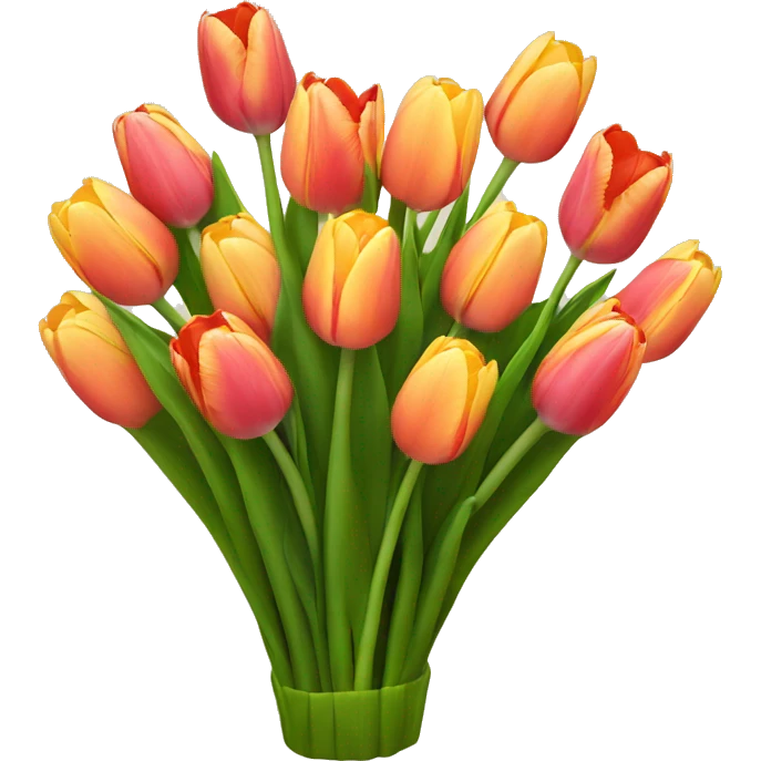 Tulip bouquet  emoji