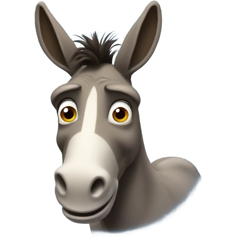 Donkey from Shrek emoji