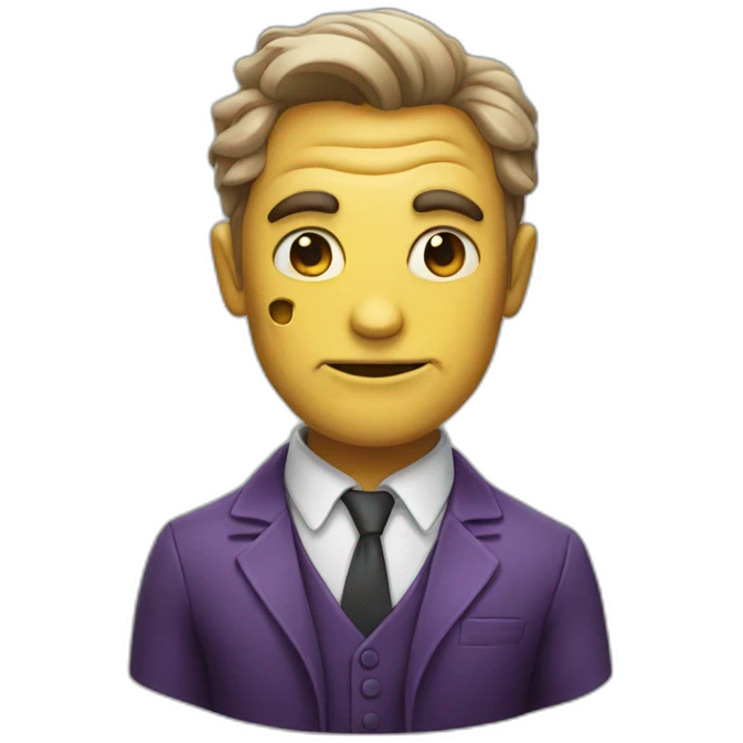 Two face person emoji
