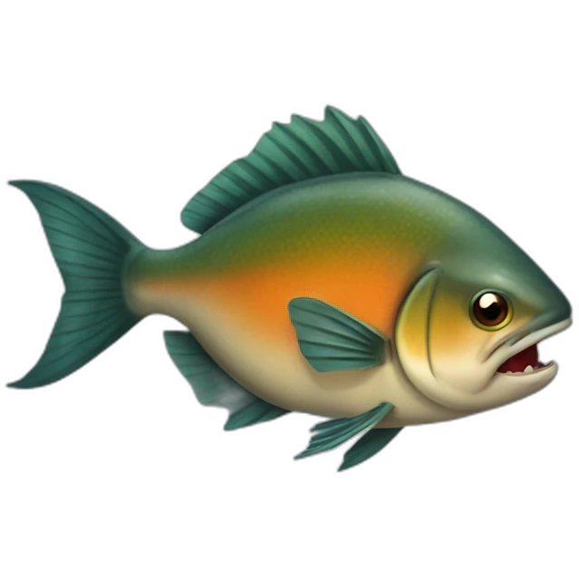 Piranha emoji