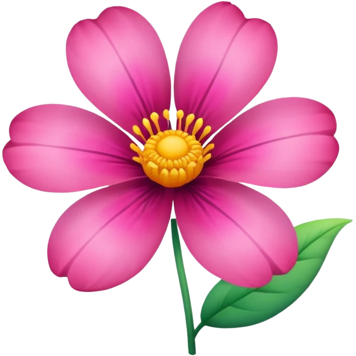 item for flower emoji