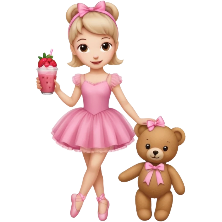 🐾🧋🩰🍓🧸 emoji