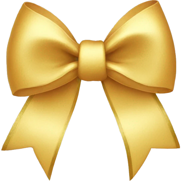 Glamour bow emoji