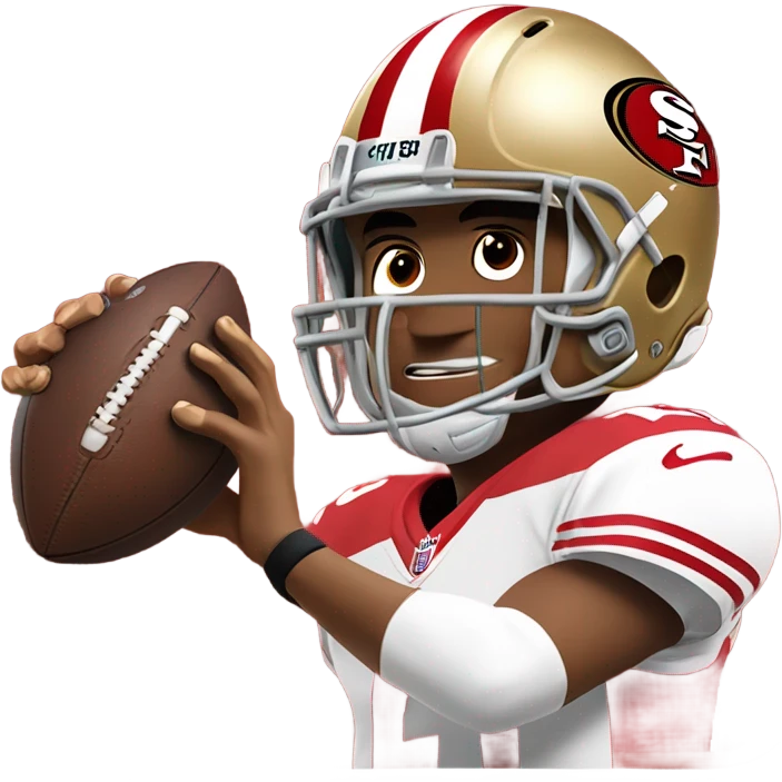 San Francisco 49ers quarterback  emoji