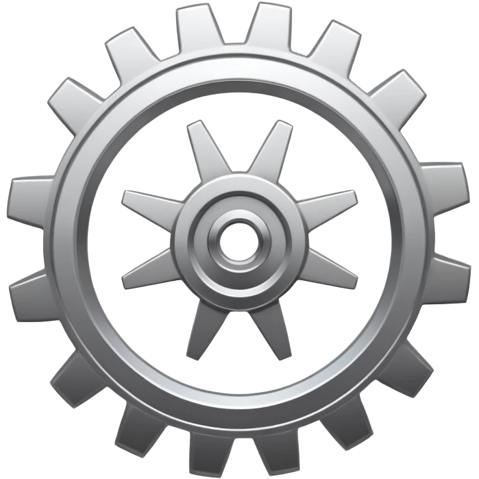 Airtable logo with a cog in the top right emoji