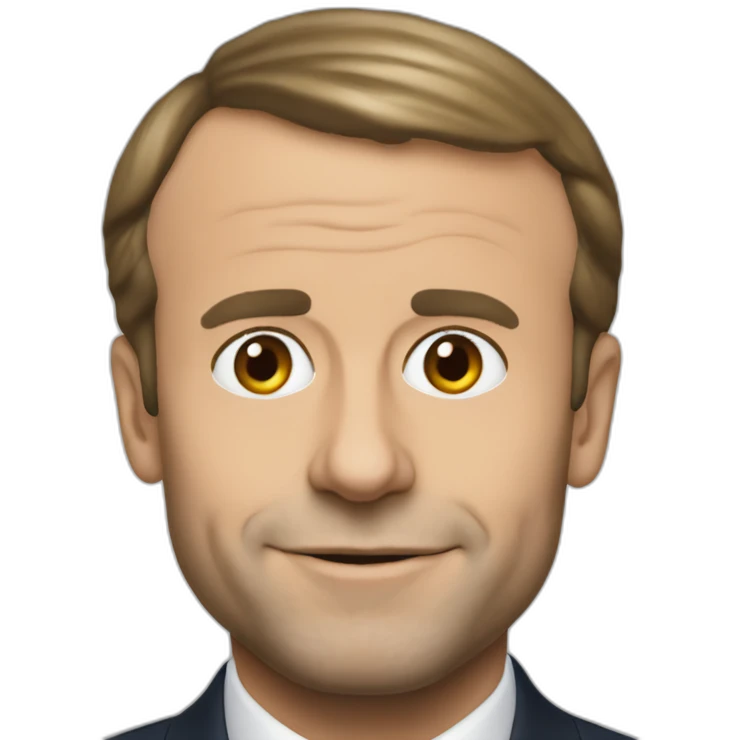 Emmanuel Macron emoji