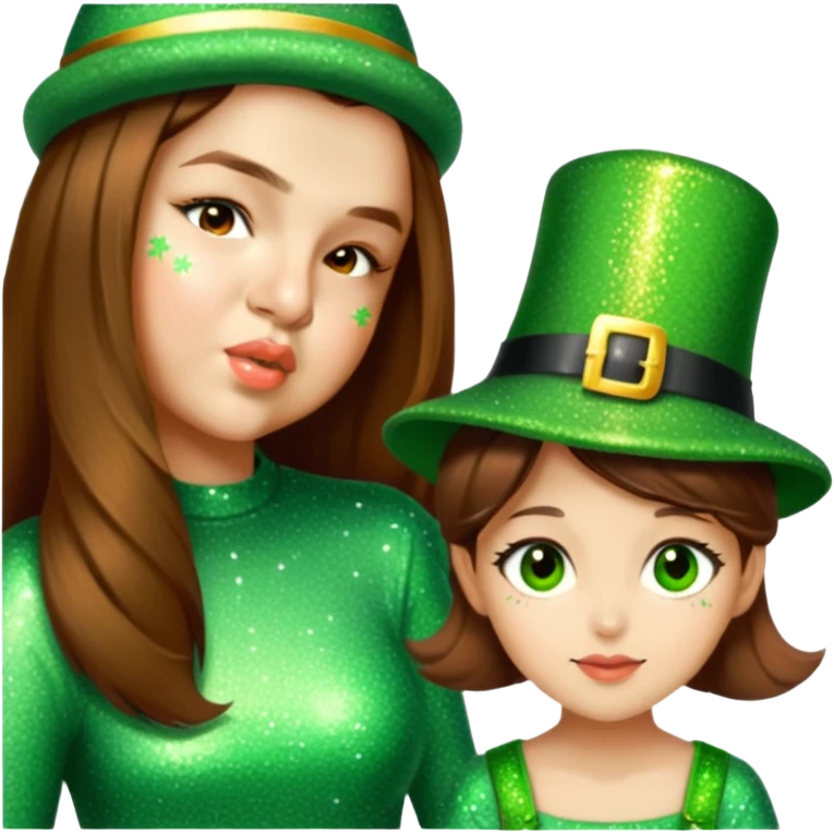 Sparkling Leprechaun emoji