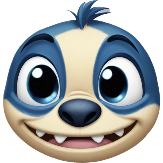 Disney stitch real emoji