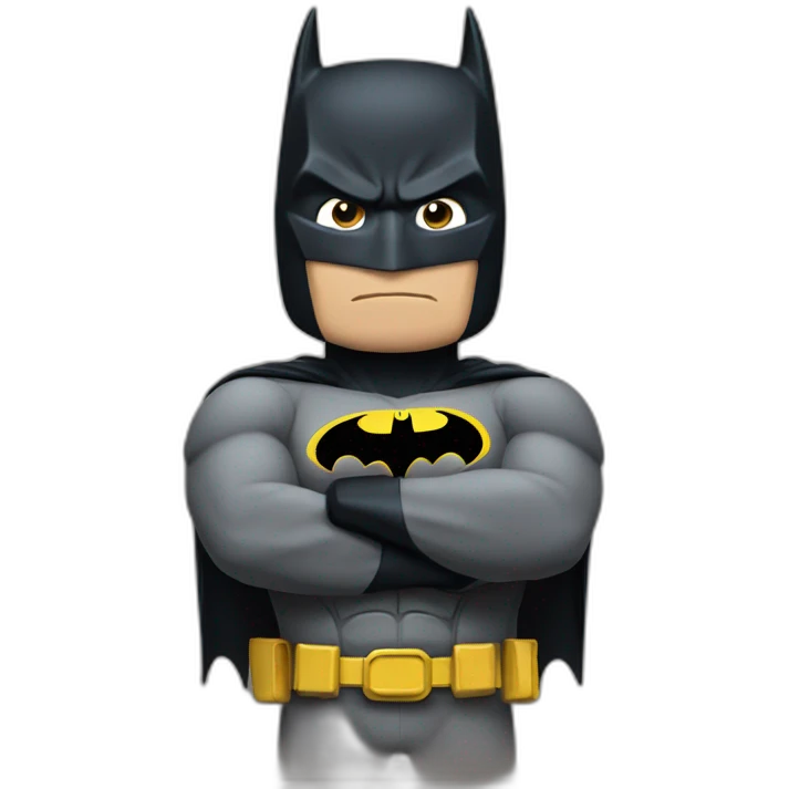 batman with arms crossed emoji