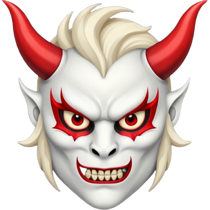 Démon masqué emoji