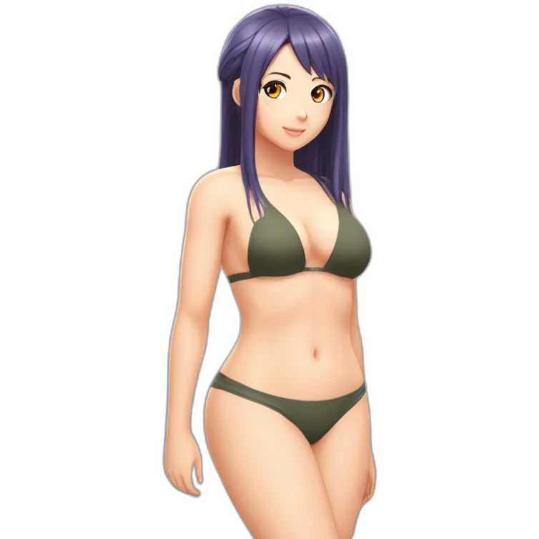 hinata hyuga full body pawg micro bikini back focus emoji