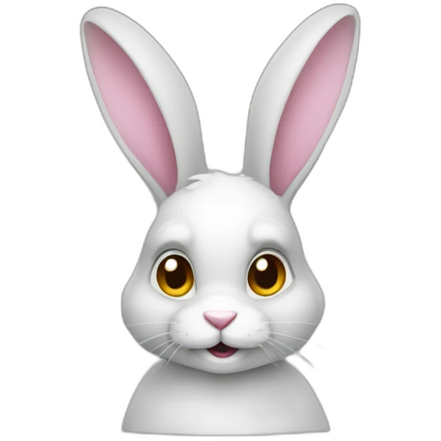 Party rabbit emoji