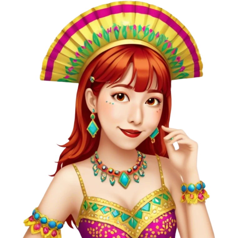 Fiesta Reveler emoji