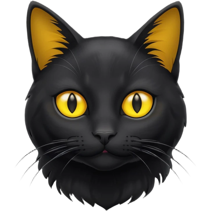 black cat emoji
