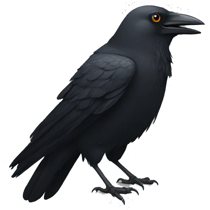 crow emoji