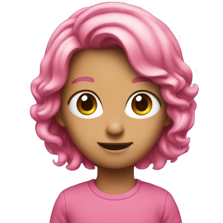 pink ok emoji