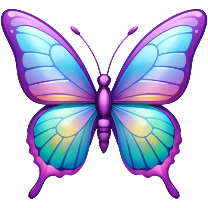 butterfly hair clip emoji