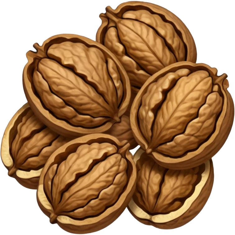 shelled walnuts emoji