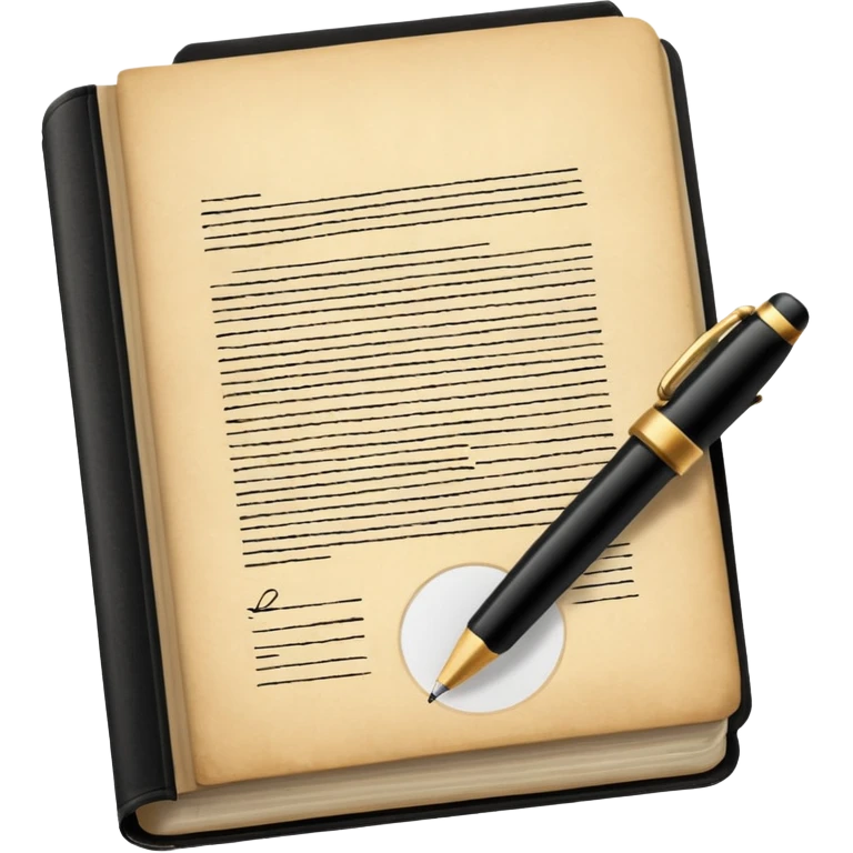 Courtroom Items, Legal Document – official case file or contract

 emoji