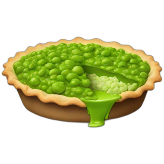 pie and mushy peas emoji