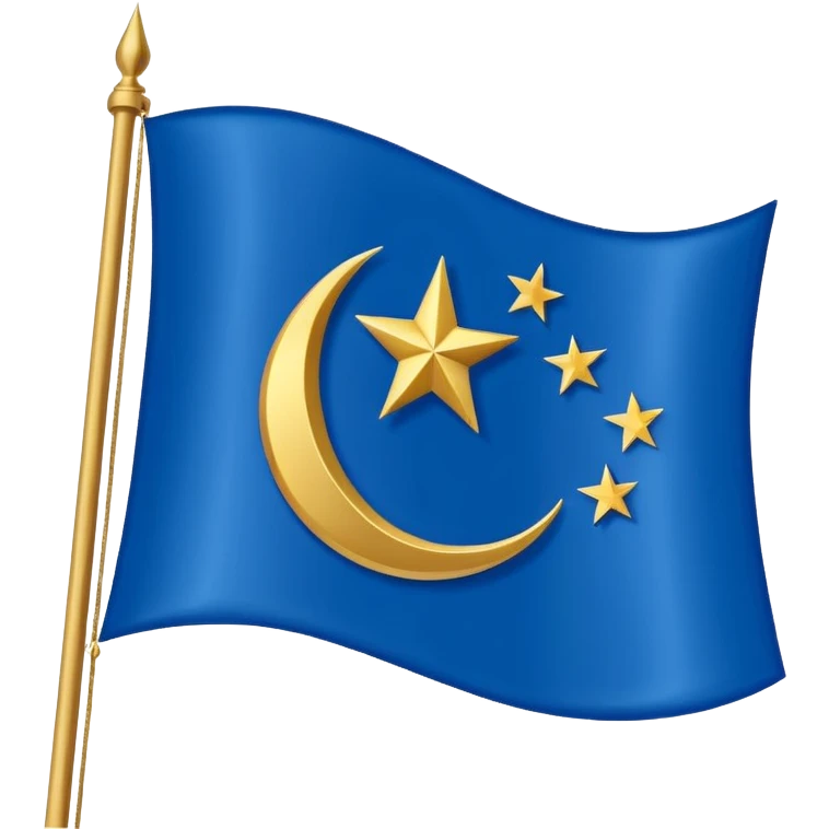 Gokturk flag emoji