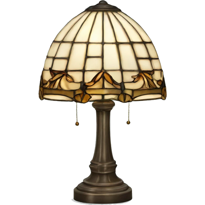 Tiffany lamp emoji