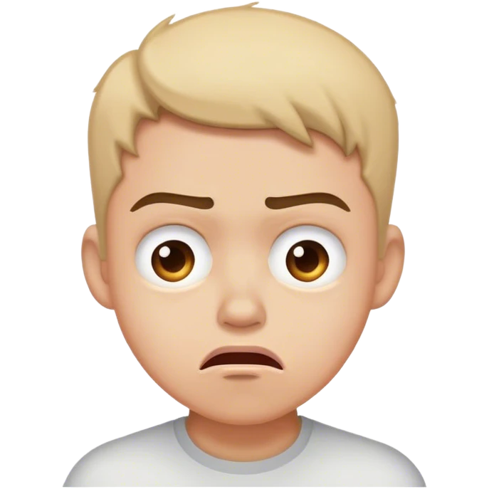 Upset emoji