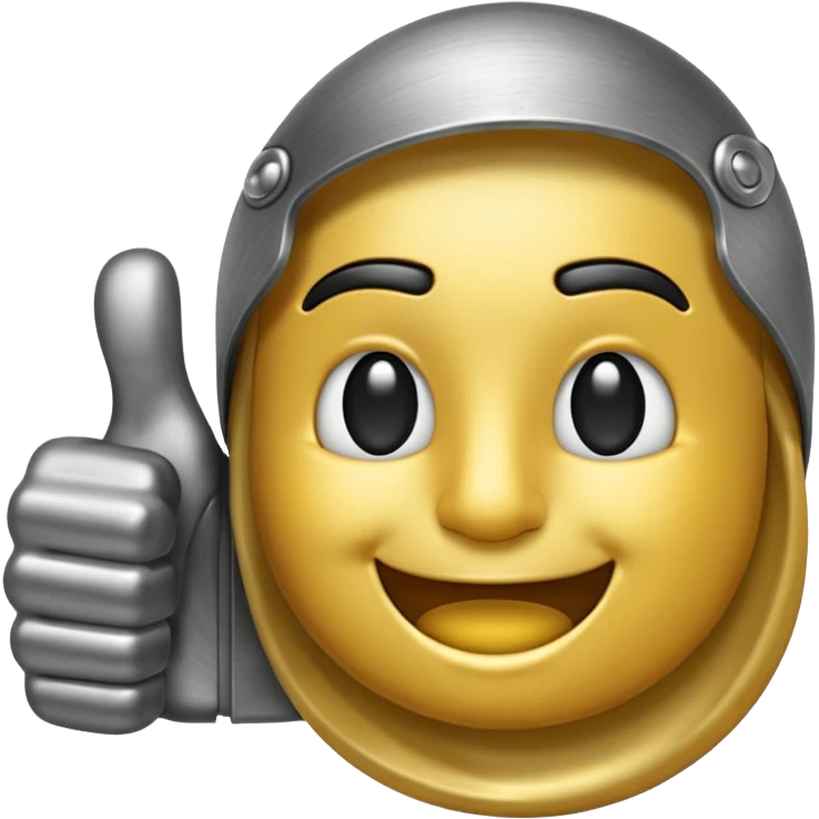Please create a unique and uncommon thumbs-up emoji. The size should be 64x64 pixels. emoji