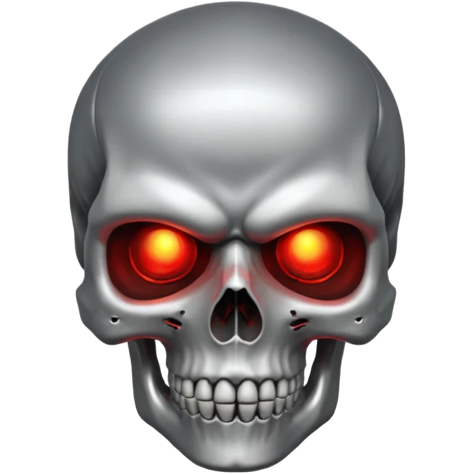sigma skull with red light in his left eye emoji